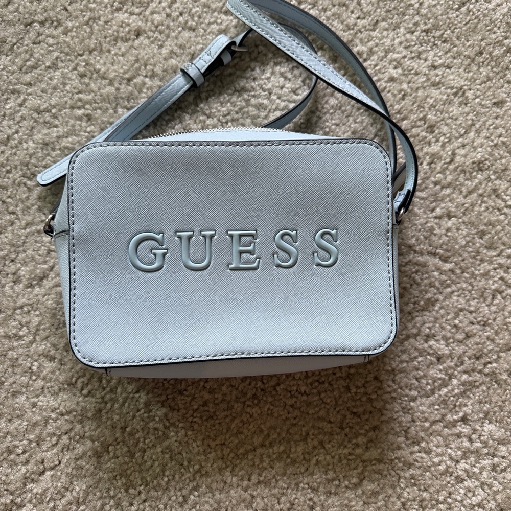 Guess Light Blue Purse